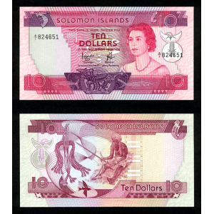 SOLOMON ISLANDS 10 Dollars...