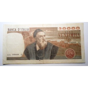 20.000 Lire TIZIANO 1975