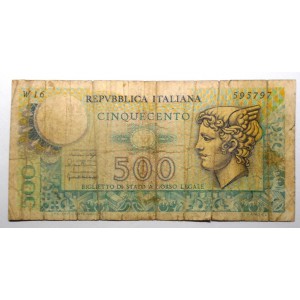 500 Lire Mercurio 1976...