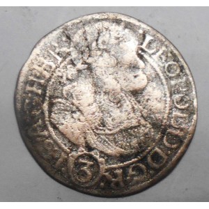 AUSTRIA 3 Kreuzer 1669...