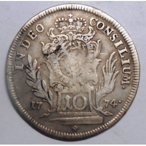 BAVARIA 10 Kreuzer 1774...