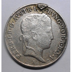 AUSTRIA 20 Kreuzer 1848A AG