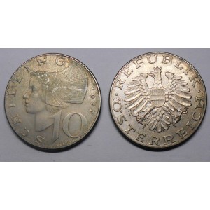 AUSTRIA 10 Schilling 1977