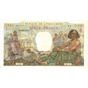 DJIBOUTI 1000 Francs 1938