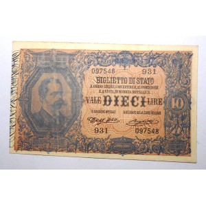 10 Lire Umberto I...