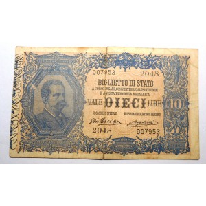 10 Lire Vittorio Emanuele...