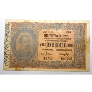 10 Lire Vittorio Emanuele...