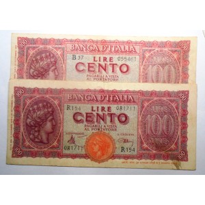 100 Lire 1944 Luogotenenza