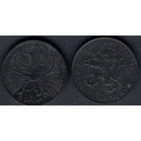 BOHEMIA & MORAVIA 50 Haleru...