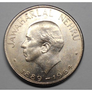 INDIA 50 Paise 1964B J. Nehru