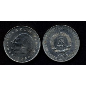 DDR 20 Mark 1972 A Wilhelm...