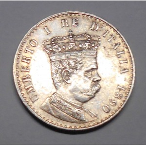 ERITREA 50 Centesimi 1890 AG