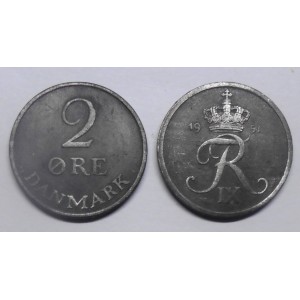 DENMARK 2 Ore 1951