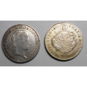 HUNGARY 20 Krajczar 1841...
