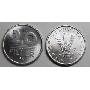 HUNGARY 20 Filler 1973