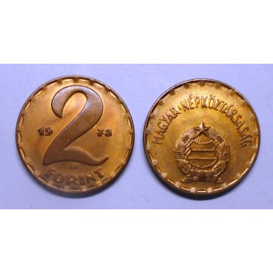 HUNGARY 2 Forint 1973
