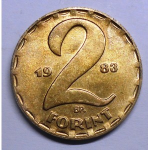 HUNGARY 2 Forint 1983
