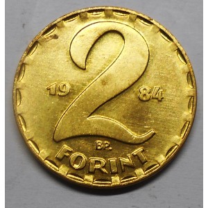 HUNGARY 2 Forint 1984