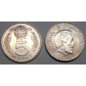 HUNGARY 5 Forint 1972