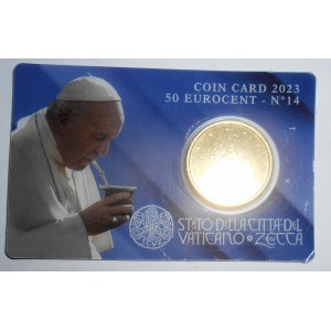 VATICANO 50 Euro Cent 2023...