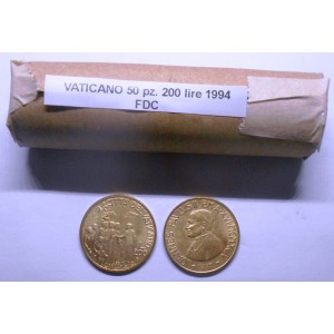 VATICANO Rotolino 50 pz....