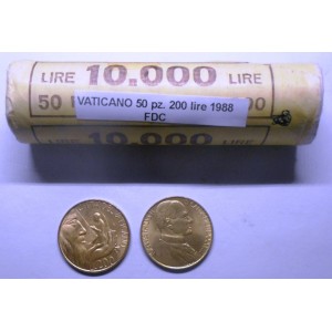 VATICANO Rotolino 50 pz....
