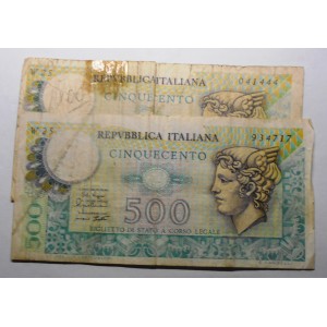 500 Lire Mercurio 1979...