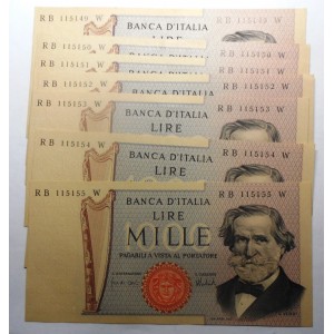 1000 Lire Verdi 15.2.1973