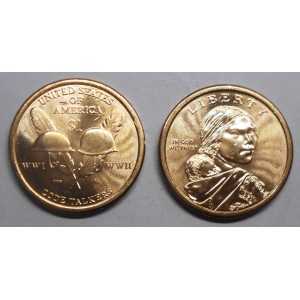 USA 1 Dollar 2016 D Code...