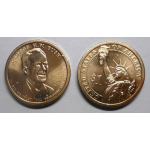 USA 1 Dollar 2020 P George...