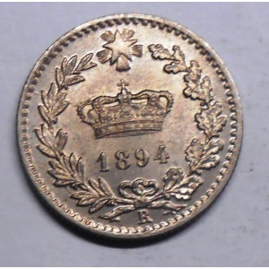 20 Centesimi 1894 R - FDC
