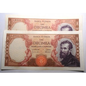10.000 Lire Michelangelo...