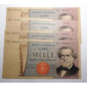 1000 Lire Verdi 10.01.1977