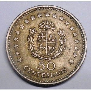 URUGUAY 50 Centesimos 1960