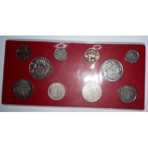 BELGIUM Set coin 1975 BU