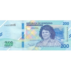 HONDURAS 200 Lempiras 2023...