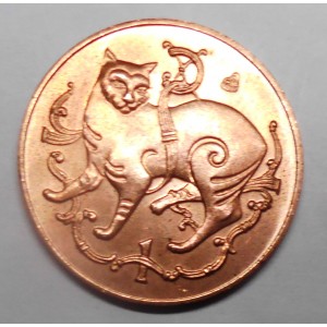 ISLE OF MAN 1 Penny 1982...