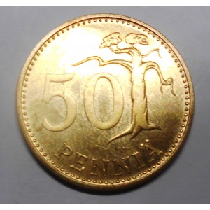 FINLAND 50 Pennia 1987 N