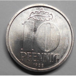 DDR 10 Pfennig 1988