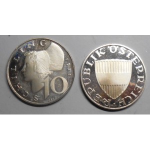 AUSTRIA 10 Schilling 1971...
