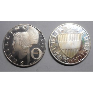 AUSTRIA 10 Schilling 1970...