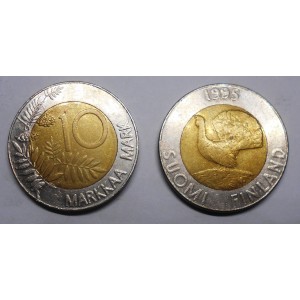 FINLAND 10 Markkaa 1995...