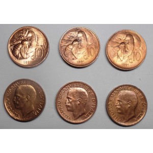 10 Centesimi 1921 n. 3 pz....