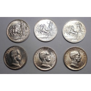 1 Lira 1917 n.3 pz. FDC