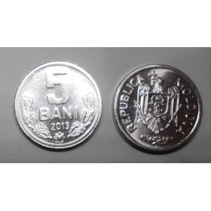 MOLDOVA 5 Bani 2013