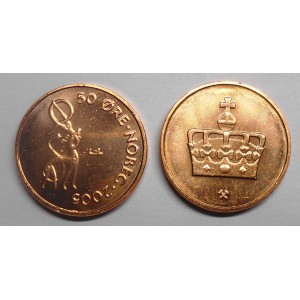 NORWAY 50 Ore 2005