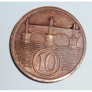 CZECHOSLOVAKIA 10 Haleru...