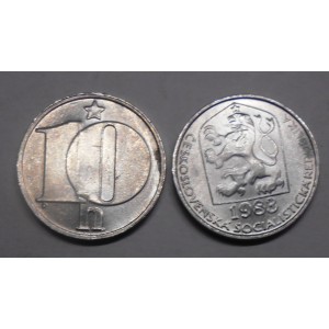 CZECHOSLOVAKIA 10 Haleru 1983