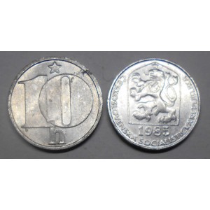CZECHOSLOVAKIA 10 Haleru 1985