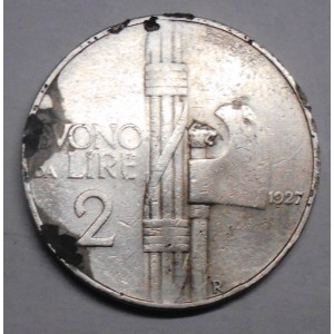 BUONO 2 LIRE 1927